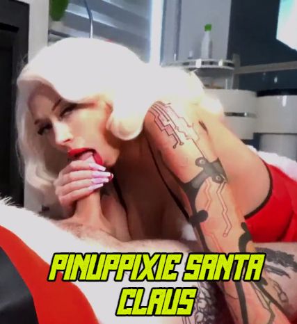 PinupPixie Santa Claus Sex Tape Video Leaked